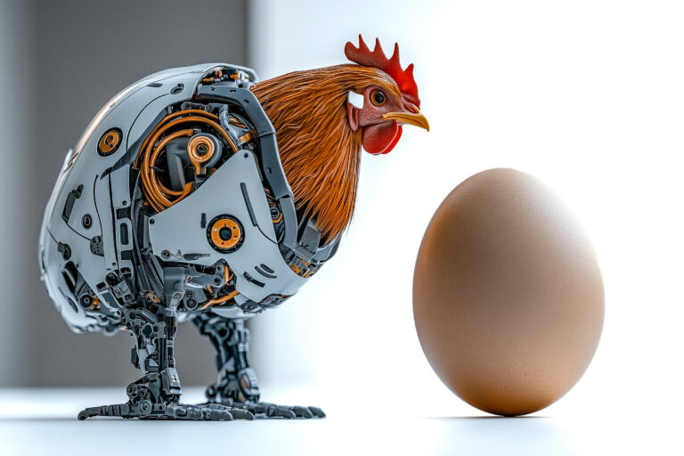 AI: Which came first, the chicken or the egg?