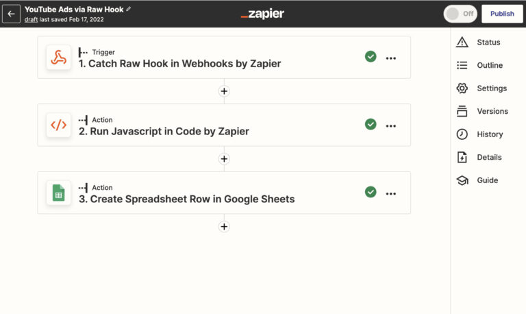 Zapier Interface